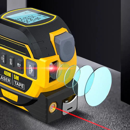 Trena Laser Digital 3 Em 1 - LUNAR TECHMASTER